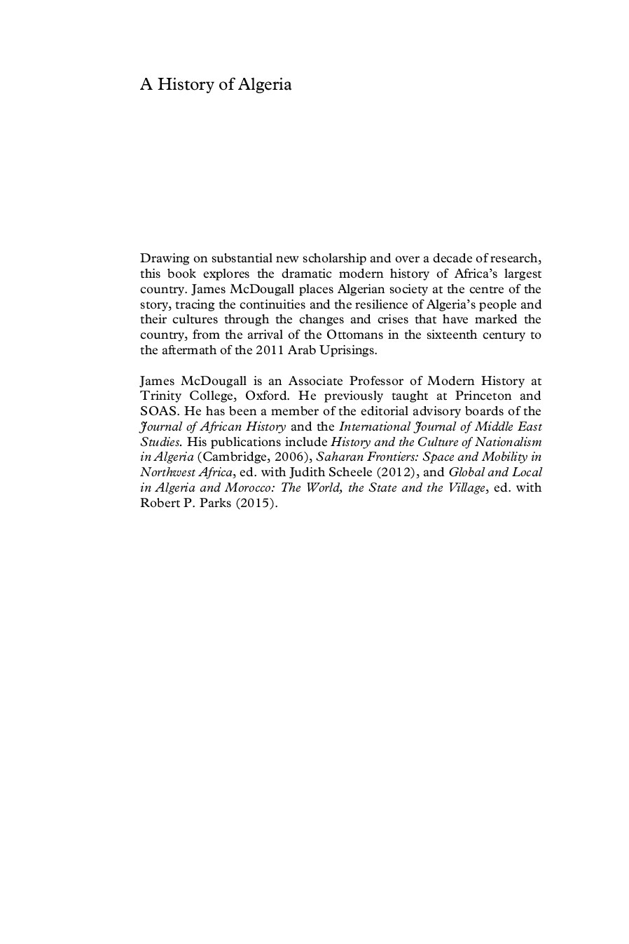 A History of Algeria (James McDougall) (z-library.sk, 1lib.sk, z-lib.sk)